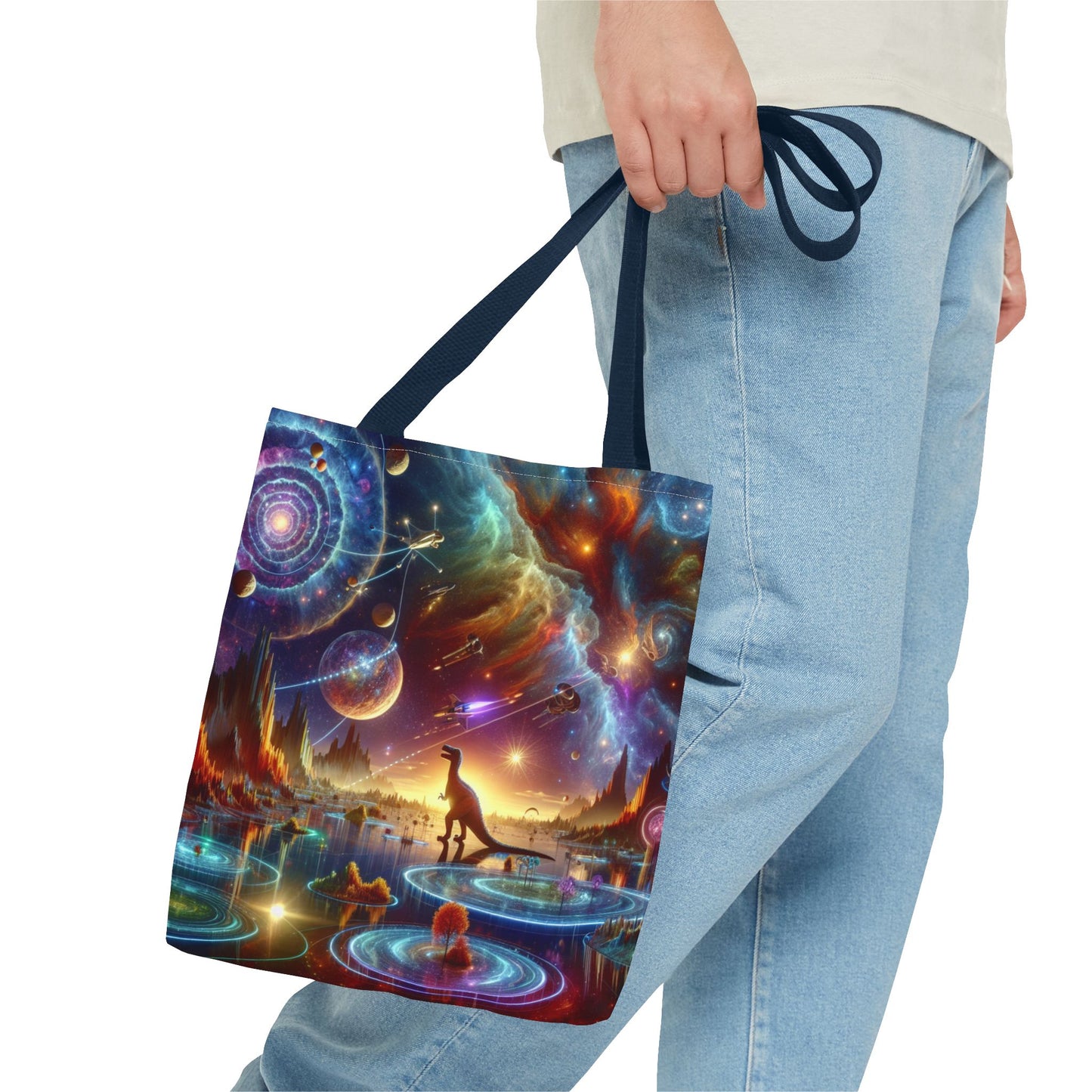 “Galactic Trance” Tote Bag