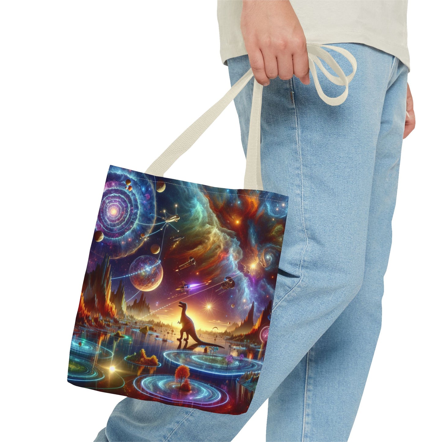 “Galactic Trance” Tote Bag