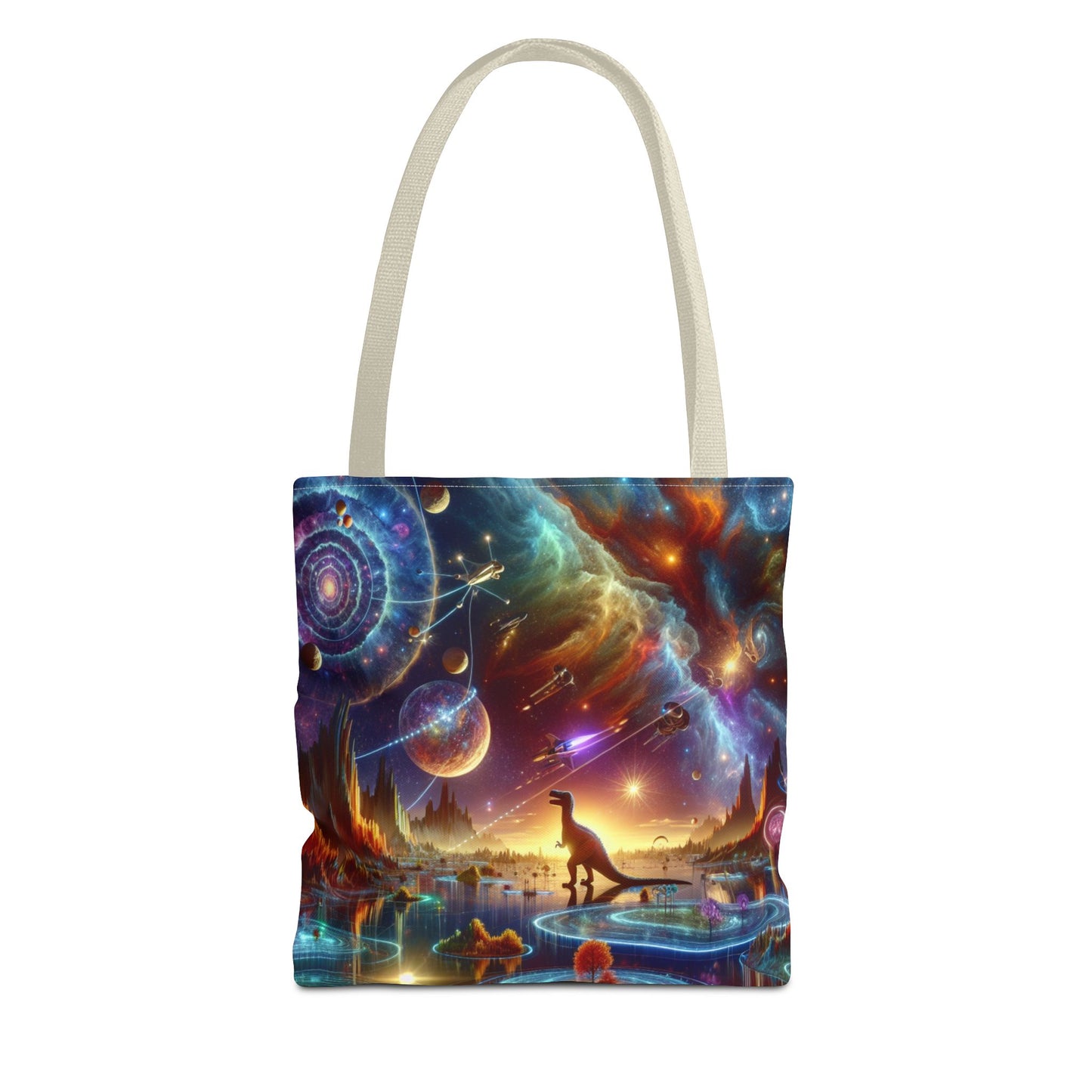 “Galactic Trance” Tote Bag
