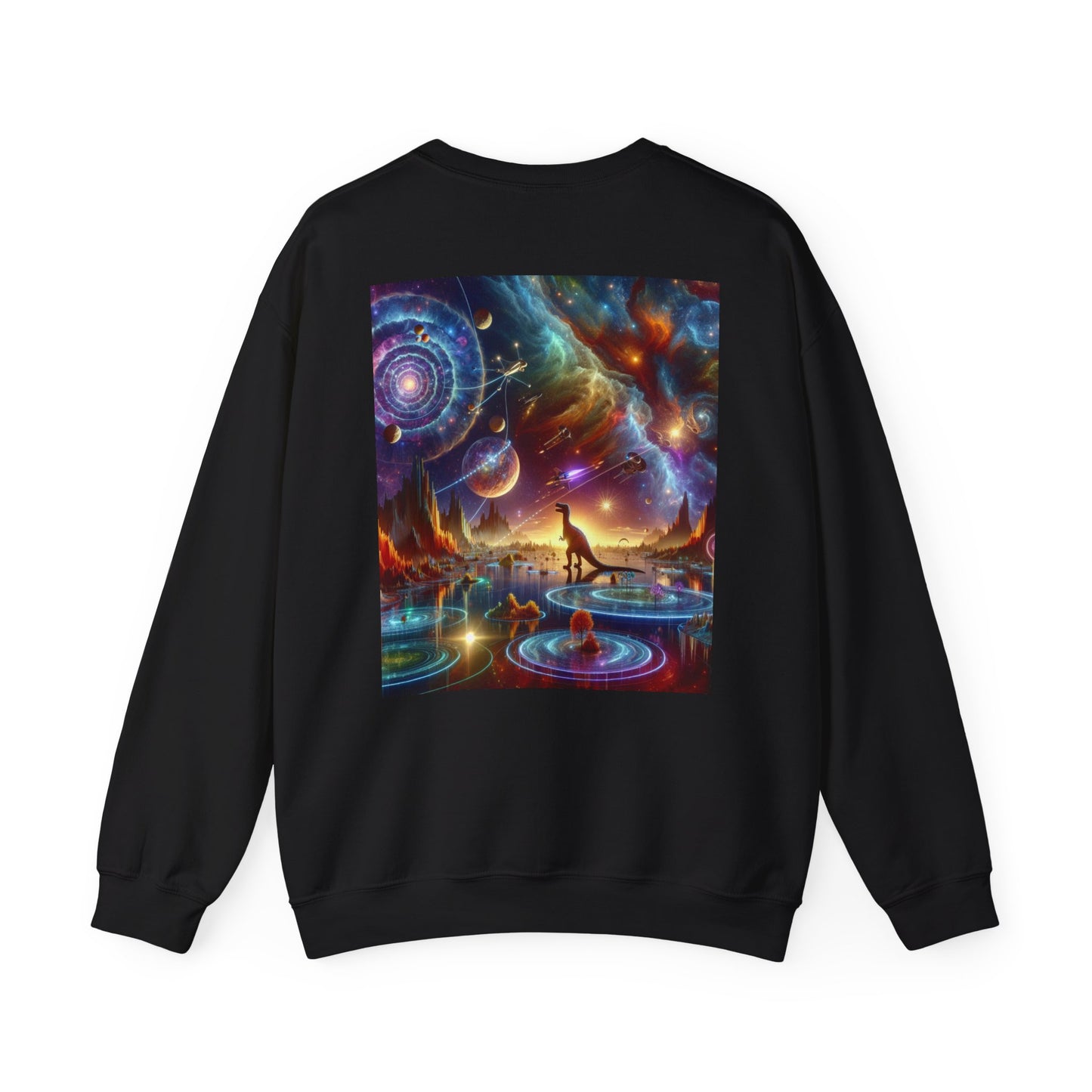 "Galactic Trance" Crewneck Sweatshirt