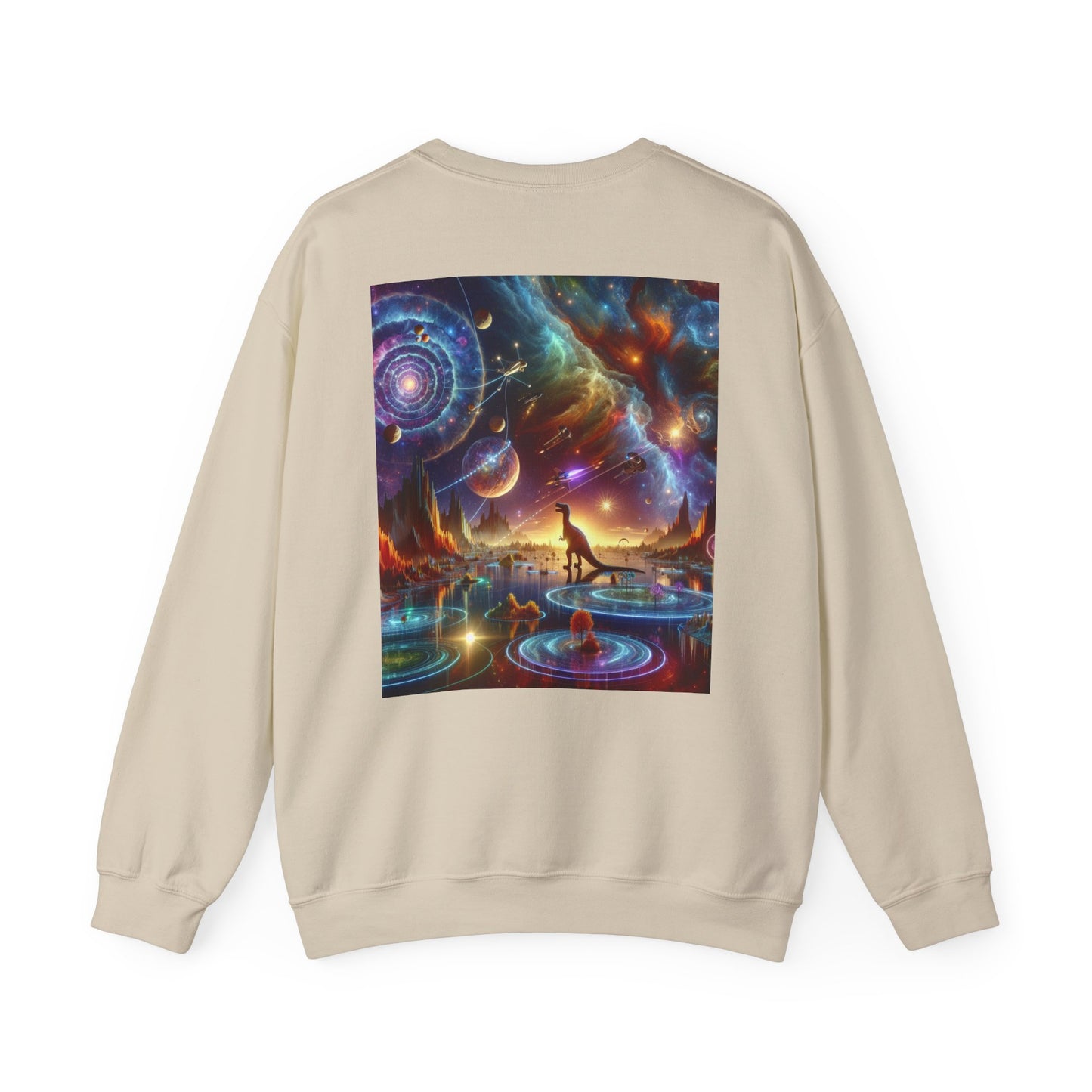 "Galactic Trance" Crewneck Sweatshirt