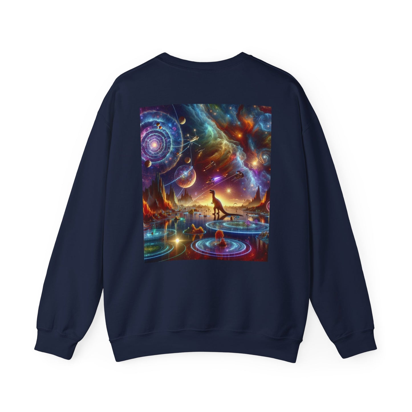 "Galactic Trance" Crewneck Sweatshirt