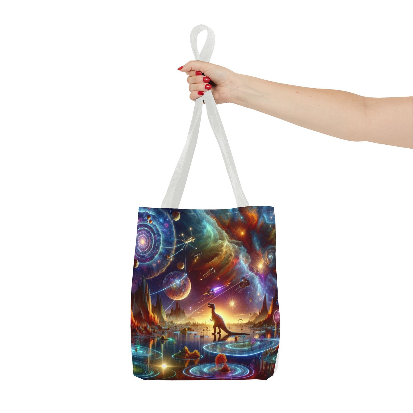 “Galactic Trance” Tote Bag