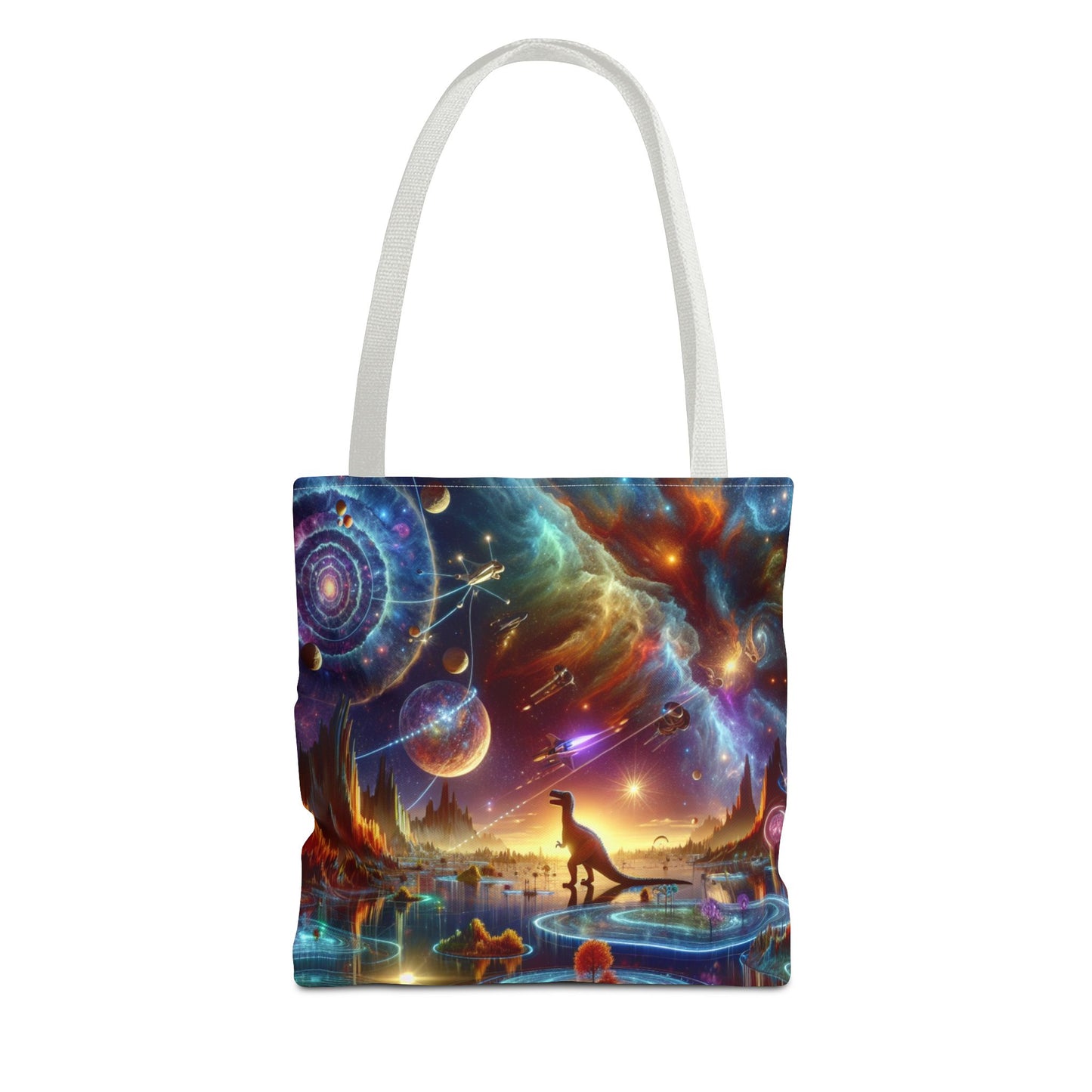“Galactic Trance” Tote Bag