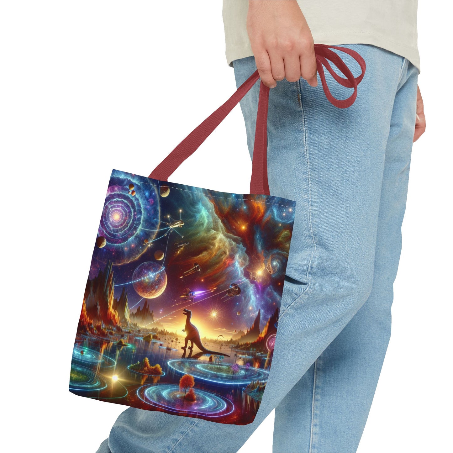 “Galactic Trance” Tote Bag