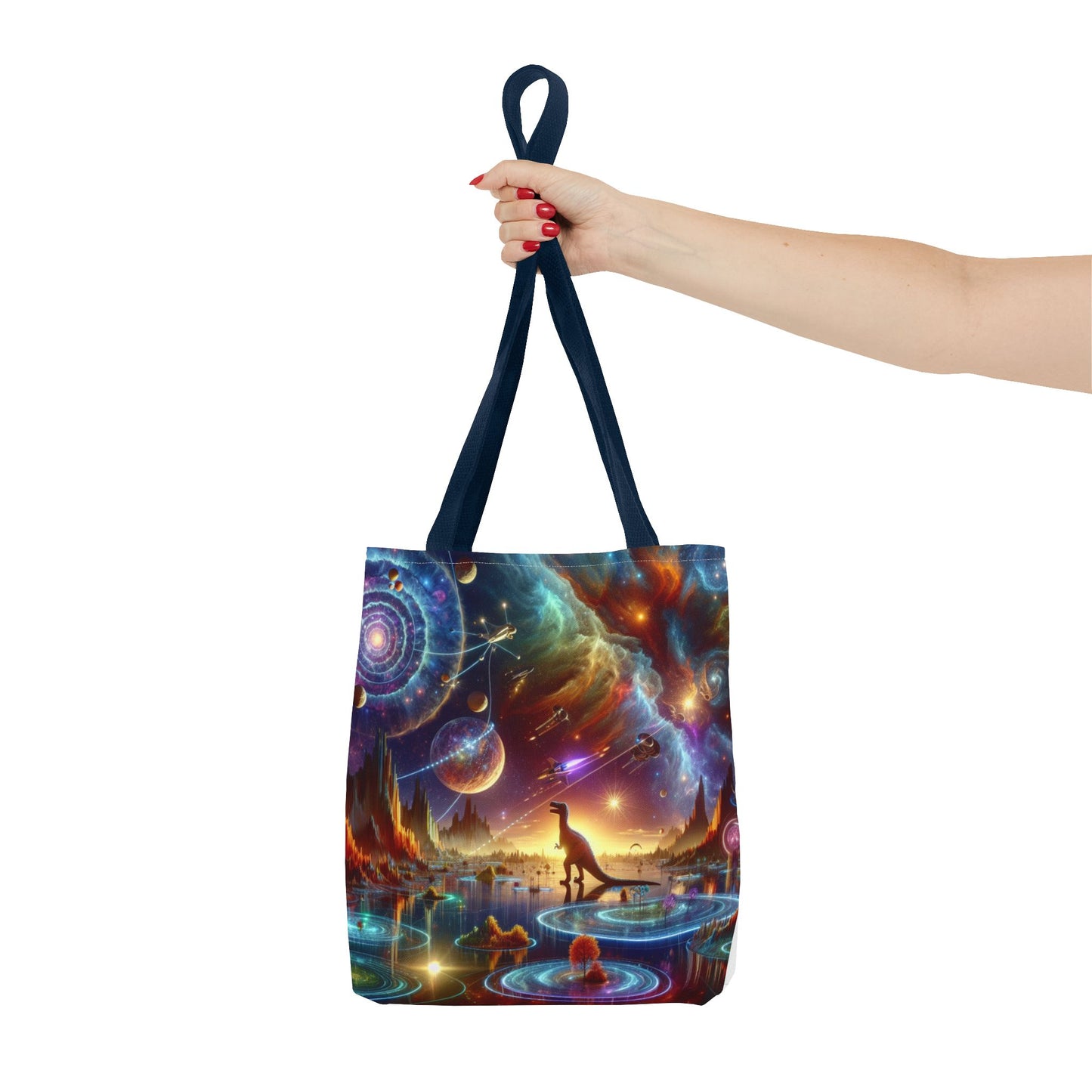 “Galactic Trance” Tote Bag