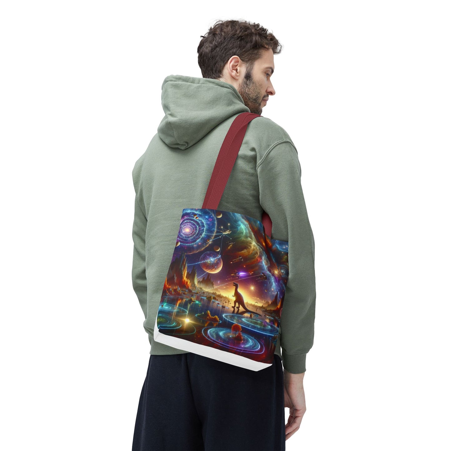 “Galactic Trance” Tote Bag