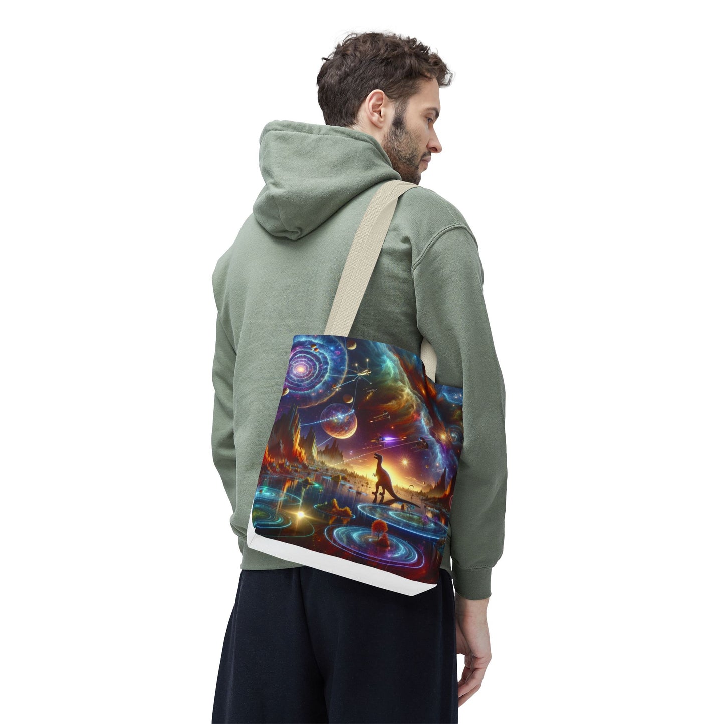 “Galactic Trance” Tote Bag