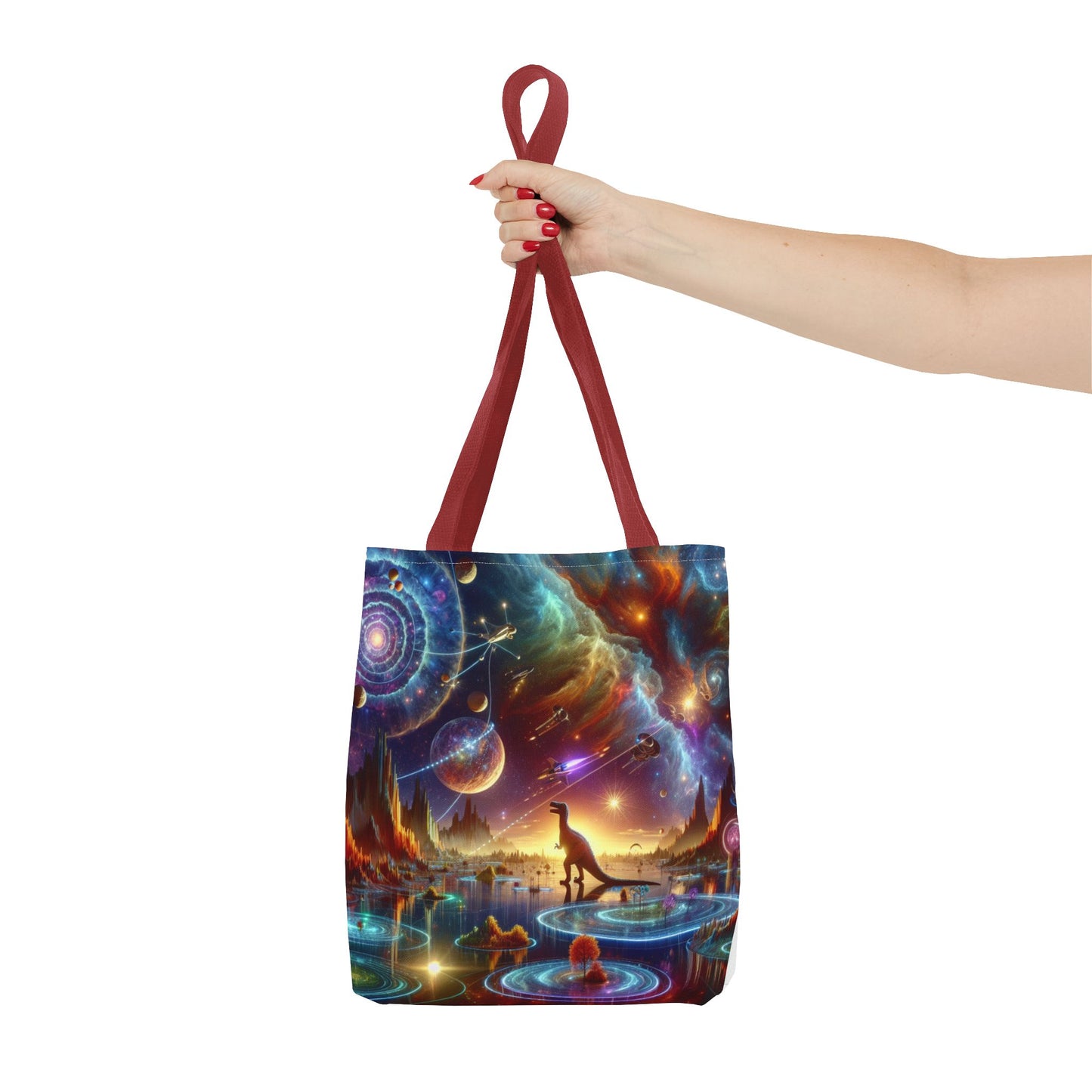 “Galactic Trance” Tote Bag