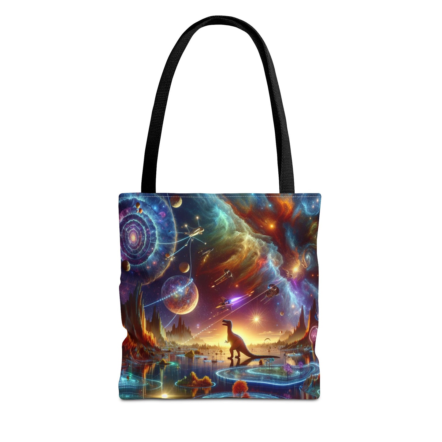 “Galactic Trance” Tote Bag