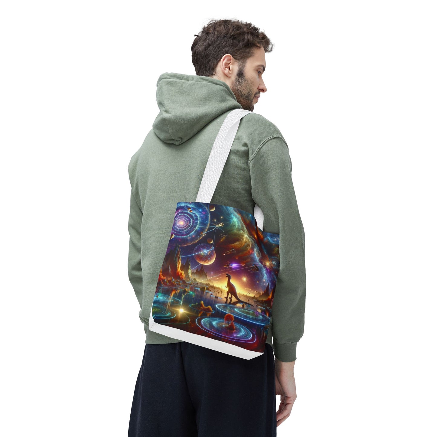 “Galactic Trance” Tote Bag