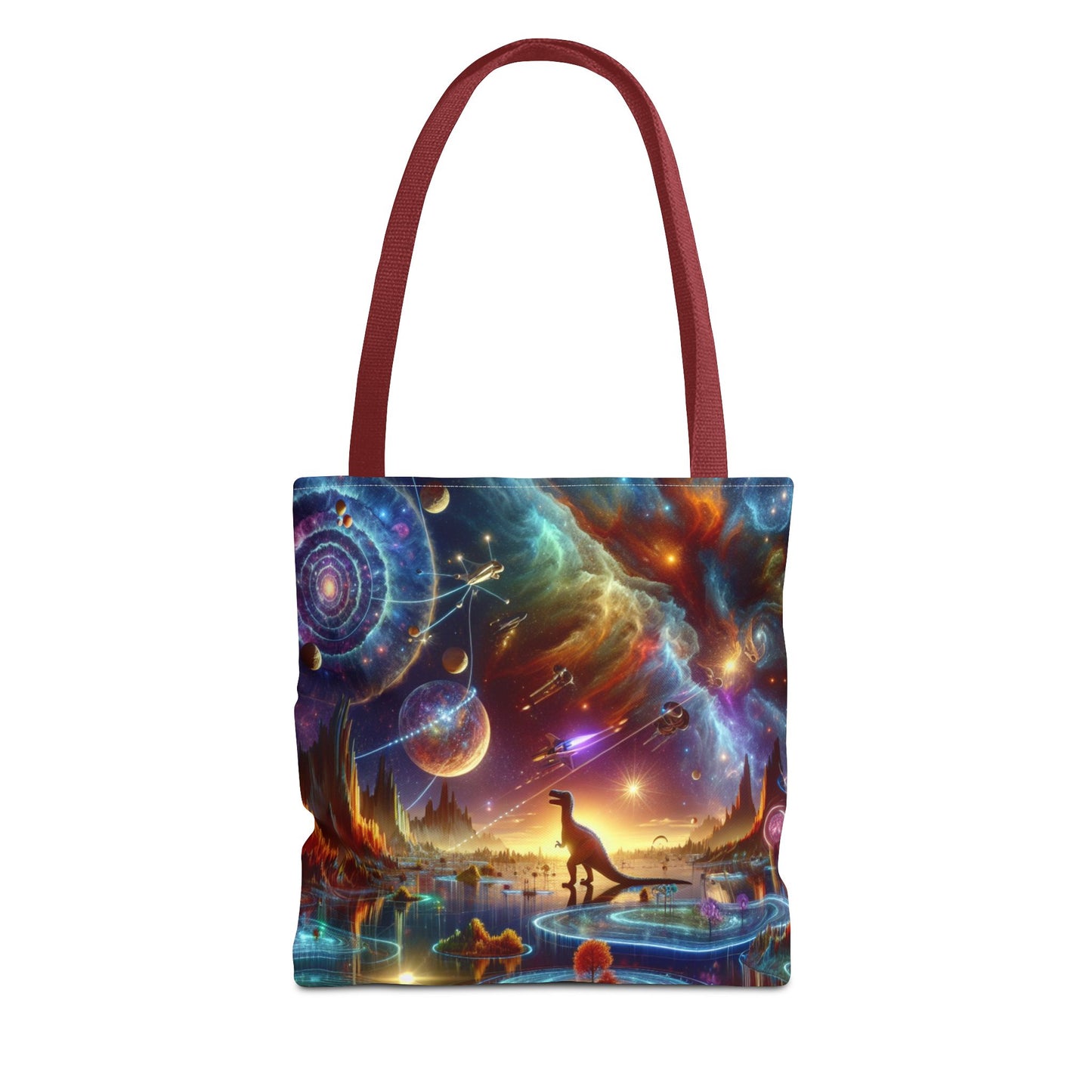 “Galactic Trance” Tote Bag