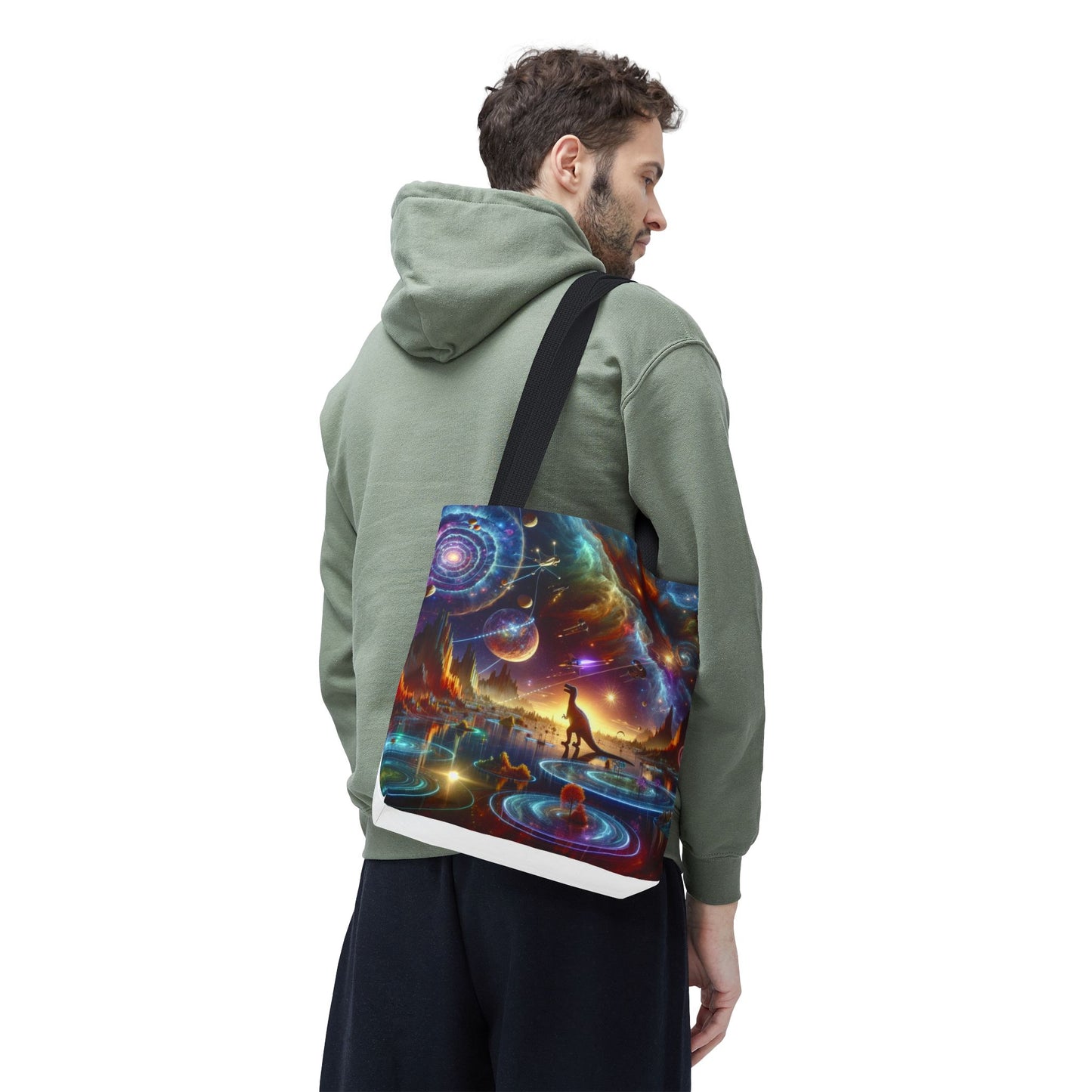 “Galactic Trance” Tote Bag